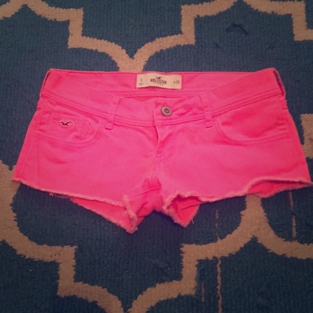 Cute bright pink shorts